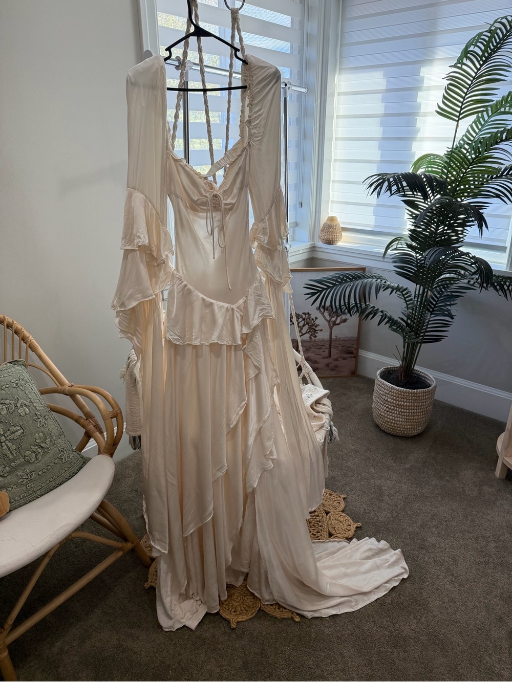 For Love & Lemons Zelia Maxi Dress - Picture 3 of 7